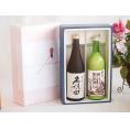 プレミアム日本酒ギフトボックス久保田萬寿セット 三輪酒造 白川郷純米にごり酒 14.5% (岐阜県)720ml×2本