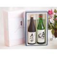 夏の贈り物お中元 プレミアム日本酒ギフトボックス久保田萬寿セット 奥の松酒造 奥の松 純米酒 15% (福島県)720ml×2本