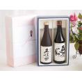 プレミアム日本酒ギフトボックス久保田萬寿セット 奥の松酒造 奥の松 純米吟醸 15% (福島県)720ml×2本