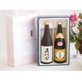 夏の贈り物お中元 プレミアム日本酒ギフトボックス久保田萬寿セット 石本酒造 越乃寒梅 吟醸 16％ （新潟県）720ml×2本