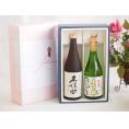 夏の贈り物お中元 プレミアム日本酒ギフトボックス久保田萬寿セット 秋田銘醸 まなぐ凧 15%(秋田県）720ml×2本