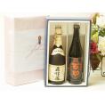 夏の贈り物お中元 プレミアムギフトボックス芋焼酎森伊蔵セット  麦焼酎高精白 百助25°(大分県) 720ml×2本