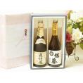夏の贈り物お中元 プレミアムギフトボックス芋焼酎森伊蔵セット  芋焼酎佐藤25°(鹿児島県) 720ml×2本