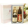 夏の贈り物お中元 プレミアムギフトボックス芋焼酎森伊蔵セット  芋焼酎赤霧島25°(宮崎県)900ml×2本