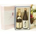 夏の贈り物お中元 プレミアムギフトボックス芋焼酎森伊蔵セット  日本酒久保田萬寿15°(新潟県) 720ml×2本