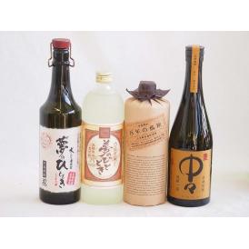 プレミアム焼酎4本セット　麦焼酎夢のひととき30°(大分県)720ml麦焼酎夢のひととき25°(大分県)720ml麦焼酎百年の孤独40°(宮崎県)720ml麦焼酎中々25°(宮崎県)720ml