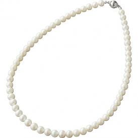 春の贈り物 淡水真珠スタンダードネックレス パール・パール・コウベ 全長：約42cm