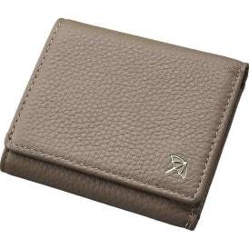 春の贈り物 三つ折り財布 アーノルド・パーマー グレー 9.5×9×2cm