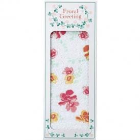 春の贈り物 フェイスタオル メモワール ピンク 約34×75cm