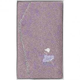 春の贈り物 刺繍入り金封ふくさ 洛北 紫蓮 20×12cm