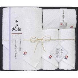 春の贈り物 タオルセット 日本名産地 フェイスタオル（33×72cm）×2、バスタオル（60×110cm）・ハンドタオル（33×33cm）×各1