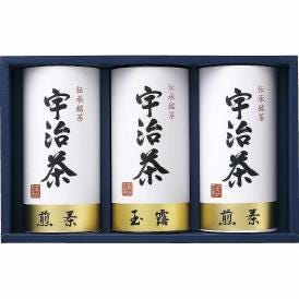 春の贈り物 宇治茶詰合せ（伝承銘茶） 煎茶（100g）×2、玉露（100g）×1