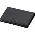 夏の贈り物お中元 名刺入れ リンクス ダークブラウン 11×1.7×7.5cm