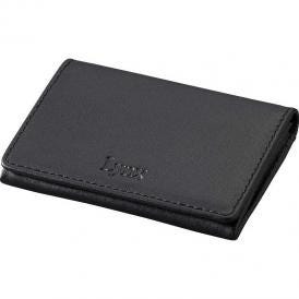 夏の贈り物お中元 名刺入れ リンクス ダークブラウン 11×1.7×7.5cm