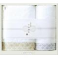 夏の贈り物お中元 バスタオル&フェイスタオル JAPAN MEIFU バスタオル：60×120cm、フェイスタオル：34×80cm