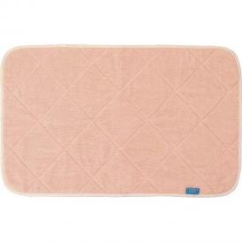 夏の贈り物お中元 タオルバスマット 乾度良好R ピンク 約35×60cm