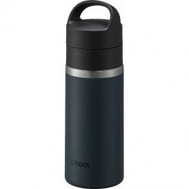 夏の贈り物お中元 真空断熱炭酸ボトル（保温・保冷）360ml タイガー魔法瓶 レイクブルー 直径6.6×19.9cm