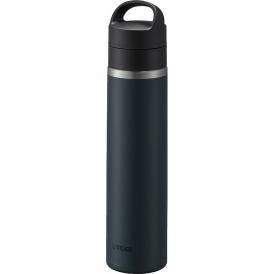 夏の贈り物お中元 真空断熱炭酸ボトル（保温・保冷）600ml タイガー魔法瓶 レイクブルー 直径6.6×28.5cm