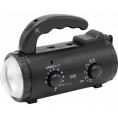 夏の贈り物お中元 乾電池/充電池式 手回し充電ラジオライト STAR★LIGHT 18.4×8.1×11.7cm