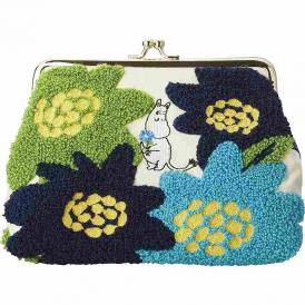 夏の贈り物お中元 アーム 口金ポーチ ムーミン 約18×6×12cm