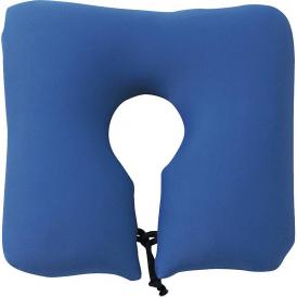 夏の贈り物お中元 ポータブルネックピロー モグ ブルー 約30×28×8cm