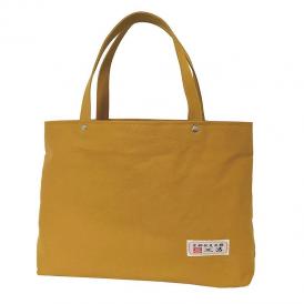 夏の贈り物お中元 帆布トート 京都三昌 マスタード 約33×8.5×21cm（持ち手含まず）