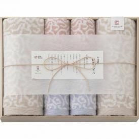 夏の贈り物お中元 タオルセット（木箱入） 今治謹製 バスタオル（60×110cm）・フェイスタオル（33.5×75cm）・ウォッシュタオル（33.5×31cm）×各2