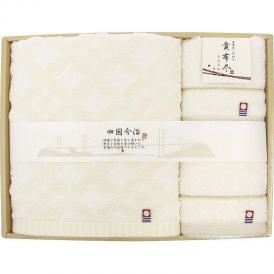 夏の贈り物お中元 タオルセット 今治タオル バスタオル（60×120cm）・フェイスタオル（34×80cm）・ウォッシュタオル（34×35cm）×各1