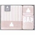 夏の贈り物お中元 ミニバスタオル&ウォッシュタオル&スタイ ベビー GAP ピンク ミニバスタオル：45×90cm、ウォッシュタオル：25×25cm、スタイ：20×31.5cm