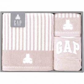 夏の贈り物お中元 ミニバスタオル&ウォッシュタオル&スタイ ベビー GAP ピンク ミニバスタオル：45×90cm、ウォッシュタオル：25×25cm、スタイ：20×31.5cm