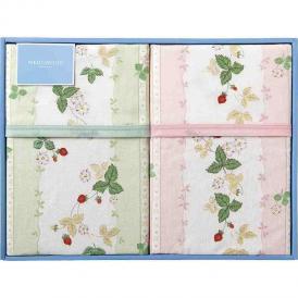 春の贈り物 綿毛布2P（毛羽部分） ウェッジウッド 140×200cm