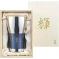 春の贈り物 純銅ビアタンブラー440ml 銀古美 輝 直径7.7×13.5cm