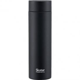 夏の贈り物お中元 チタン製マグボトル500ml ブラック 直径6.5×22cm