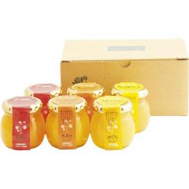 夏の贈り物お中元 ピュアフルーツ寒天ジュレ6個セット 伊藤農園 みかん・きよみ（各90g）×各2、はっさく・あまなつ（各90g）×各1