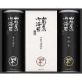 夏の贈り物お中元 海苔詰合せ 山形屋海苔店 味付海苔・焼海苔（各12袋詰）（各8切5枚）・手巻き焼海苔4袋詰（2切7枚）×各1