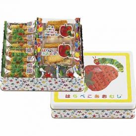 春の贈り物 おやつアソート はらぺこあおむし ひねり揚げせんべい（個包装）（65g）、おかき（個包装）（30g）、おかき7種（19g）×2