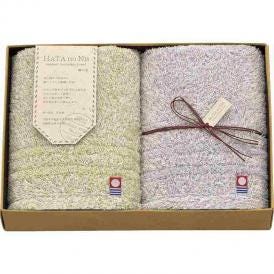 夏の贈り物お中元 ウォッシュタオル2P HATA no NE 約34×35cm