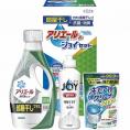 夏の贈り物お中元 アリエール部屋干し&ジョイセット ギフト工房 P&Gアリエールジェル部屋干しプラス（690g）・P&G除菌ジョイ（170ml）・洗たく槽クリーナーNEO（100g）×各1