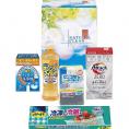 冬の贈り物ギフト・ナチュラルクリーン 花王アタックZEROワンパック（10g×7袋）・オレンジマイルドコンパクト（270ml）・パイプ洗浄剤（3包入）・リード冷凍も冷蔵も新鮮保存バッグ（タイ）（S