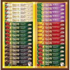 冬の贈り物ブレンディスティックカフェオレコレクション AGF カフェオレ深煎珈琲仕立て（14g）×11、ココアオレ（11g）×6、カフェオレ深煎珈琲仕立てミルクたっぷり（14g）・カフェオレ深煎珈