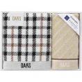 夏の贈り物お中元 フェイスタオル&ウォッシュタオル DAKS フェイスタオル：34×75cm、ウォッシュタオル：34×35cm