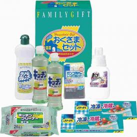 冬の贈り物洗剤おくさまセット キッチンリフレッシュコンパクト（270ml）・リード冷凍も冷蔵も新鮮保存バッグ（タイ）（S3枚）×各2、クリームクレンザー（400g）・ライオントップクリアリキッド抗