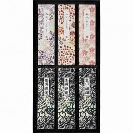 春の贈り物 進物 和遊 お線香と蝋燭セット カメヤマ 亀山五色蝋燭（約35g）×3、和遊線香（ラベンダー・桜・白梅）（各約30g）×各1