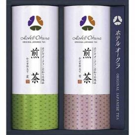 夏の贈り物お中元 オリジナル煎茶 ホテルオークラ 煎茶 雫（90g）・煎茶 霞（60g）×各1