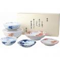 冬の贈り物色彩ぶどうバラエティーDX 小皿（直径12×2.3cm）×2、パックL（直径16.6×7cm）・パックM（直径13.5×5.2cm）・パックS（直径11.2×4cm）・鉢（直径17×4.