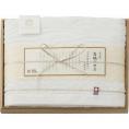 夏の贈り物お中元 バスタオル（木箱入） 今治謹製 白織タオル 60×110cm
