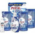 夏の贈り物お中元 アリエール&ジョイセット ギフト工房 P&Gアリエールジェル詰替用（450g）×3、P&Gアリエールジェル（720g）・P&G除菌ジョイ（170ml）×各1