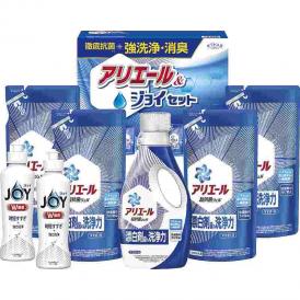 夏の贈り物お中元 アリエール&ジョイセット ギフト工房 P&Gアリエールジェル詰替用（450g）×4、P&G除菌ジョイ（170ml）×2、P&Gアリエールジェル（720g）×1