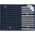 夏の贈り物お中元 タオルセット GAP HOME バスタオル（60×120cm）・フェイスタオル（34×75cm）・ウォッシュタオル（34×35cm）×各1