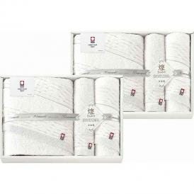 夏の贈り物お中元 タオルセット 今治 バスタオル（60×120cm）・フェイスタオル（34×75cm）・ハンドタオル（34×35cm）×各2